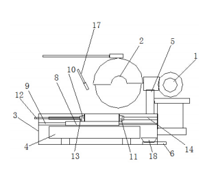 切磚機結(jié)構(gòu)圖